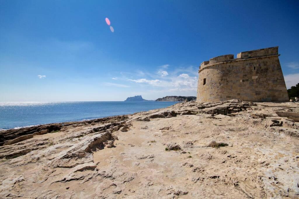 Bear Holiday - Apartment Beau With Sea View In Moraira Near The Beach Екстериор снимка